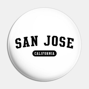 San Jose, CA Pin