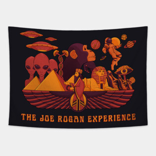 The Joe Rogan Experience - Psychedelic Design Tapestry