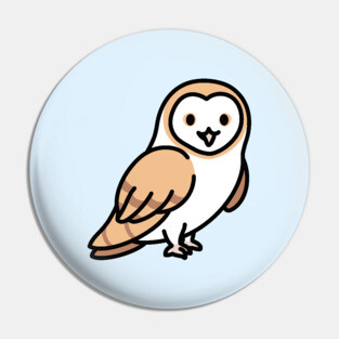 Barn Owl Pin
