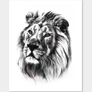 Lion Posters and Art