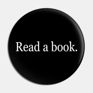 Read a Book Pin