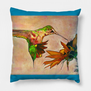 Hummingbird Pillow