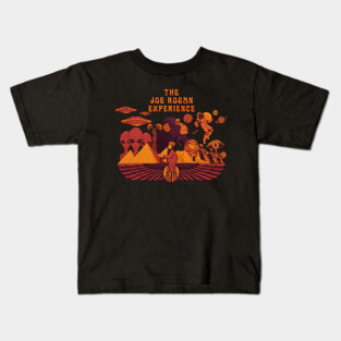 The Joe Rogan Experience - Psychedelic Design Kids T-Shirt