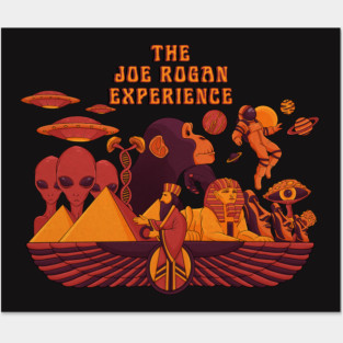 The Joe Rogan Experience - Psychedelic Design Posters and Art