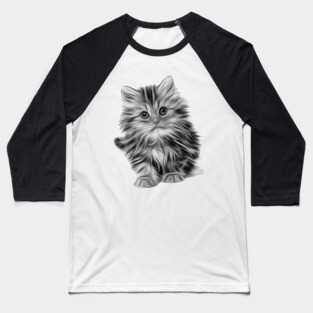Kitten Baseball T-Shirt