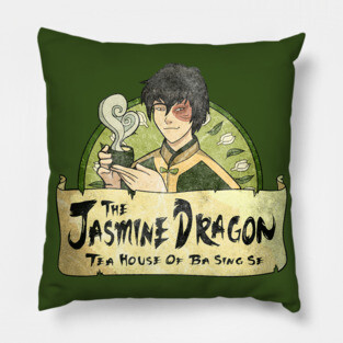 Zuko Uncle iroh the jasmine dragon Pillow