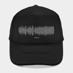 Tori Amos Cornflake Girl soundwave Art (for dark backgrounds) Hat