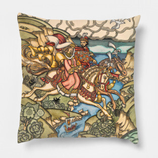 Russian Fairy Tale, Maria Morevna Pillow