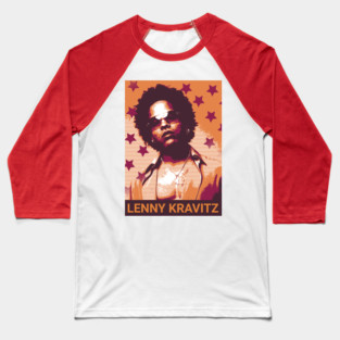 Lenny Kravitz style Baseball T-Shirt
