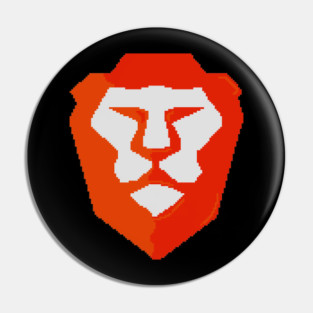 Brave Pixel Pin