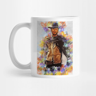 ✪ A Tribute to Clint Eastwood ✪ Abstract Portrait Mug