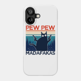 Pew Pew Cat Phone Case