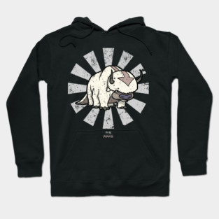 Appa Retro Japanese Avatar The Last Airbender Hoodie