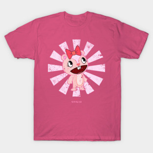 Giggles Retro Japanese Happy Tree Friends T-Shirt