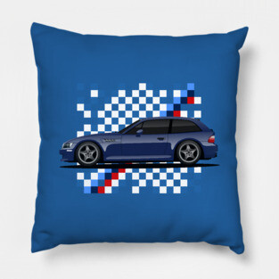 Clownshoe (Blue) Pillow