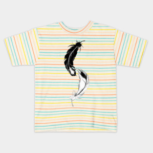 Bird Feather Kids T-Shirt