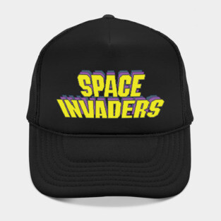 Space Invaders Logo Hat