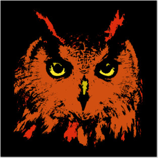 Owl Posters and Art
