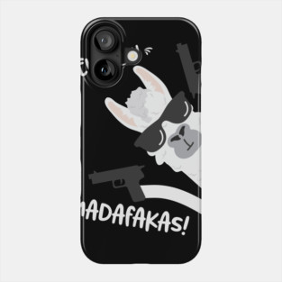 Pew Pew Madafakas Funny llama alpaca gift Phone Case