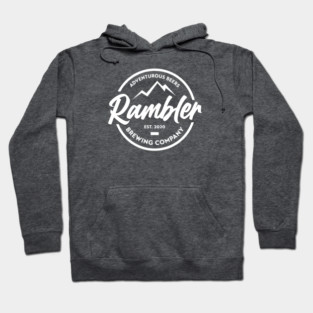 Rambler Brewing Company logo tee - dark Hoodie