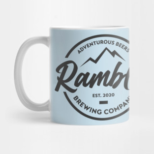 Rambler Brewing Company logo tee - light Mug