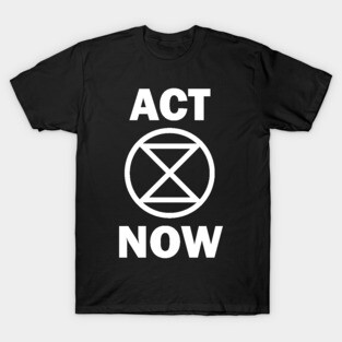 ACT NOW Extinction Rebellion T-Shirt