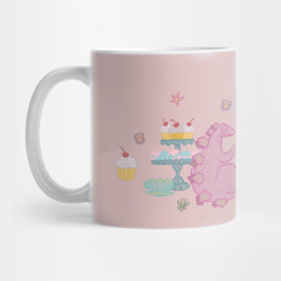 Dinosaur Tea Party Mug