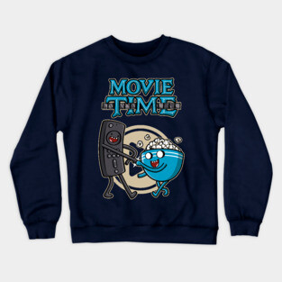 Home Movie Time v2 Crewneck Sweatshirt