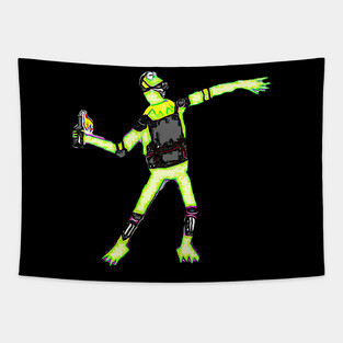 Banksy Kermit Tapestry