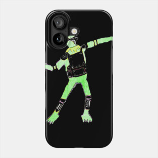 Banksy inspired Kermit 4 Phone Case