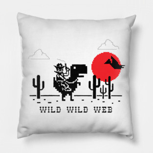 Wild Wild Web Pillow