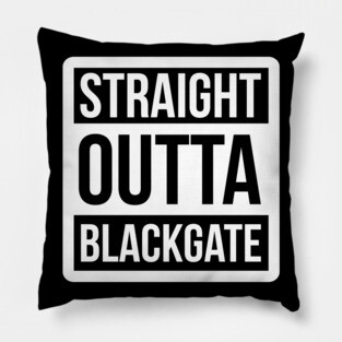 DC Straight outta Blackgate Prison Pillow