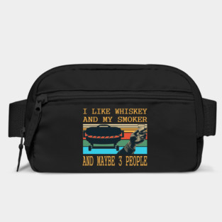 I like whiskey and my smoker and maybe 3 people.whiskey lovers gift Bag