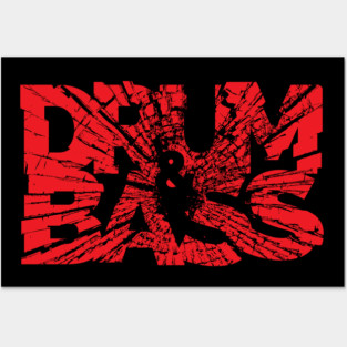 Drum and Bass Posters and Art