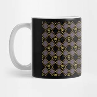 yoshikage kira KILLER QUEEN pattern / jojo DIU gray Mug