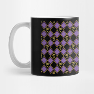 yoshikage kira KILLER QUEEN pattern / jojo DIU light purple Mug