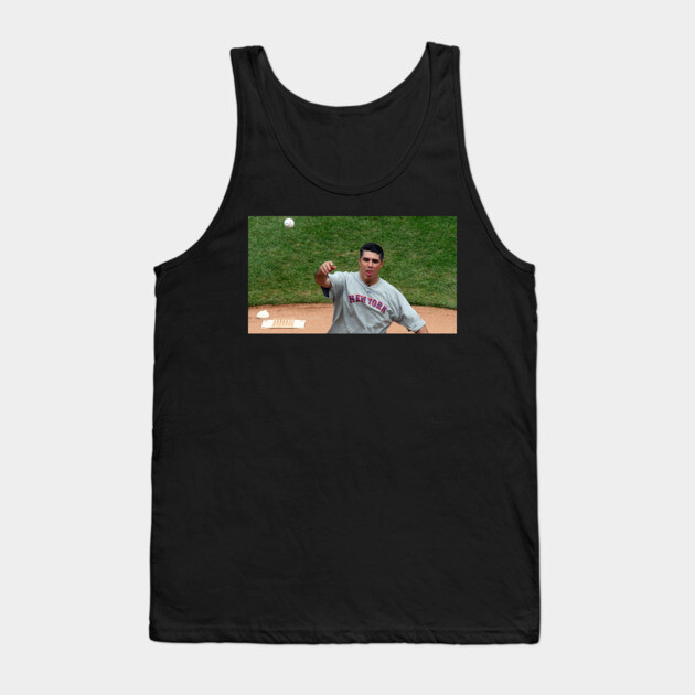 Gary's First Pitch Tank Top by Howchie