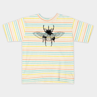 Floral Bug Kids T-Shirt