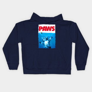 PAWS 80s Movie Parody Kids Hoodie