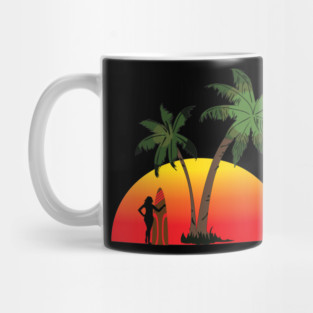 Surfer Girl Mug