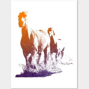 Horses Posters and Art