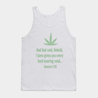 Genesis 1:29 Tank Top