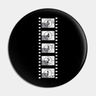 Vintage Film Reel Pin