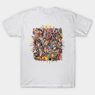 Female Protagonists Collage T-Shirt