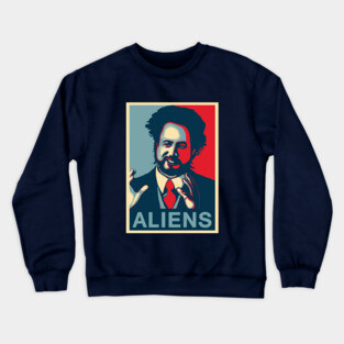 Because Aliens Crewneck Sweatshirt