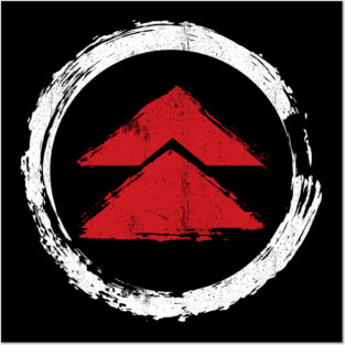 Tsushima Ghost logo Posters and Art