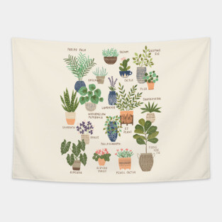 Urban Garden Tapestry