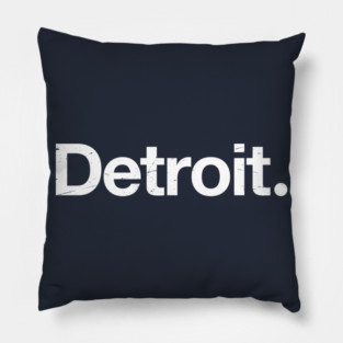 Detroit. Pillow