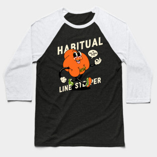 Habitual Line Stepper - Fist with Unity Ring Baseball T-Shirt