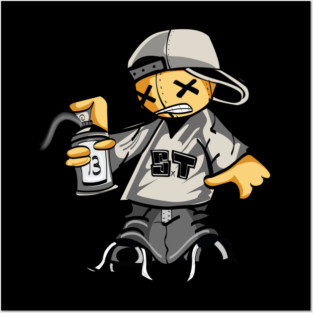 Graffiti Boy Posters and Art